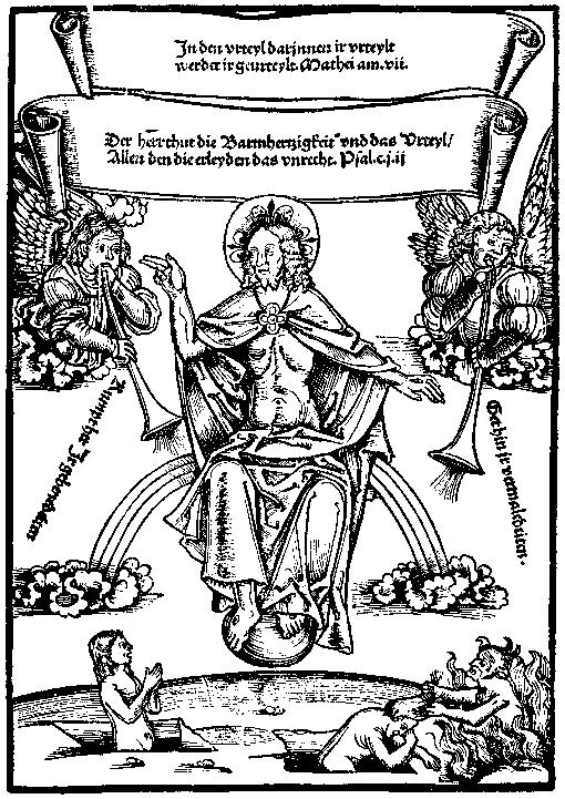 El Juicio Final (grabado alemán, Barnbergisdche, 1510)