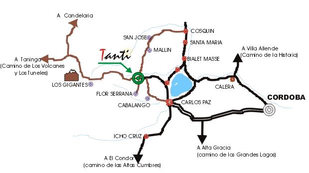 mapa zonal